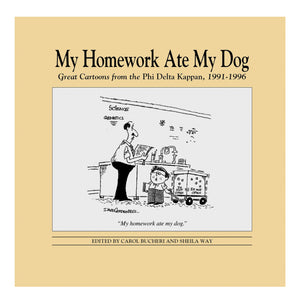 Cartoon Book - My Homework Ate My Dog